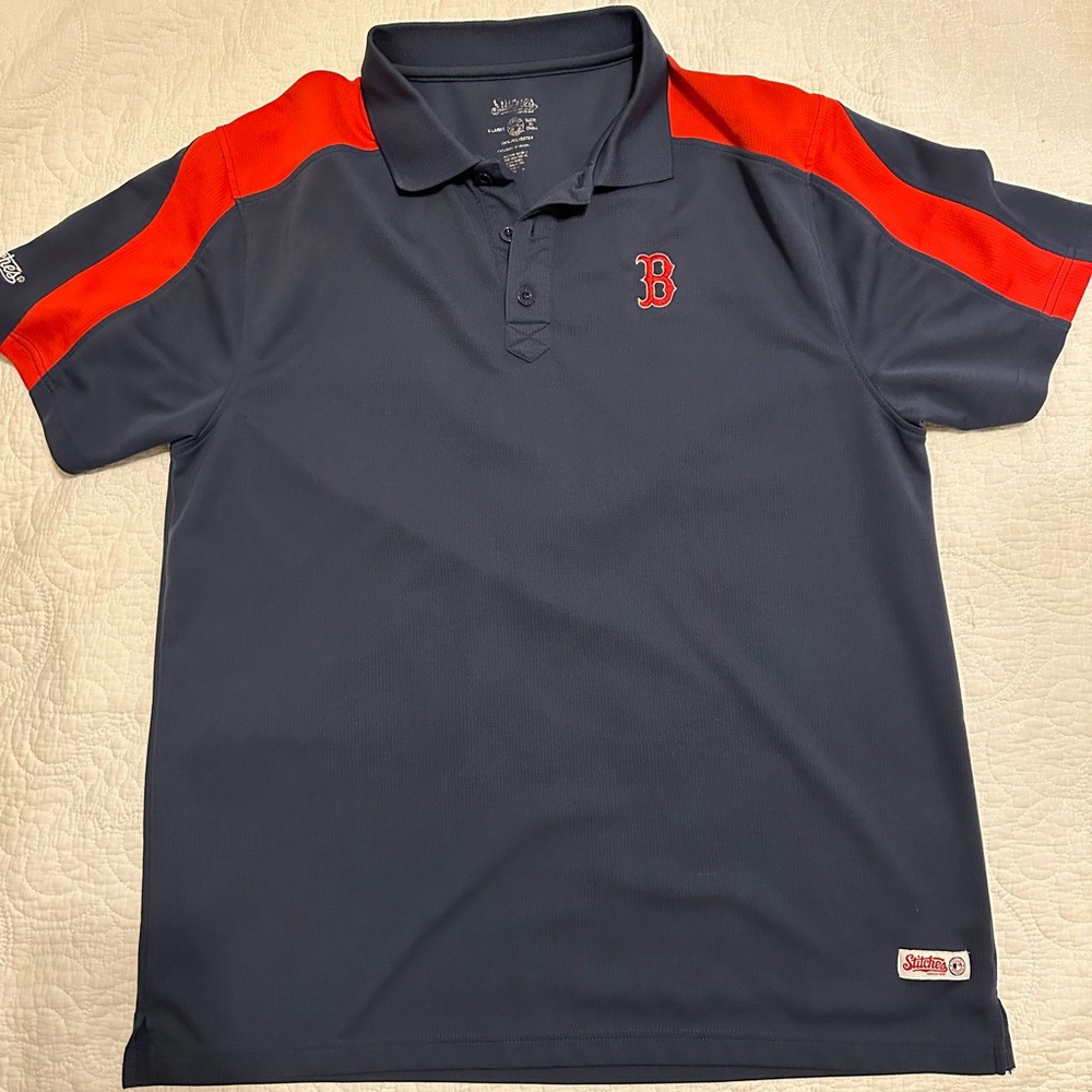 MLB BOSTON RED SOX DRI FIT POLO MENS XL